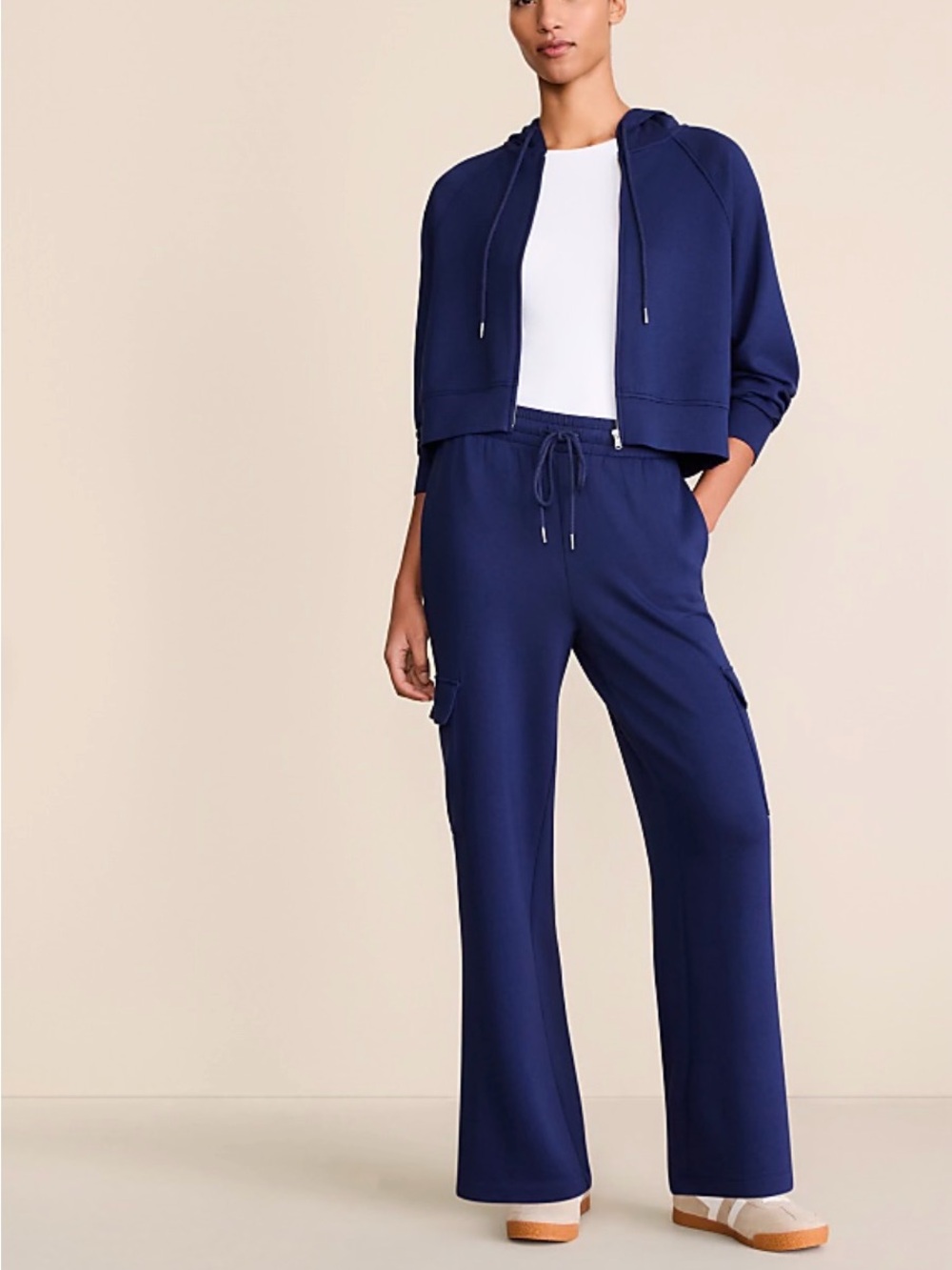 Lou & Grey Scubasoft Straight Leg Cargo Pants M
